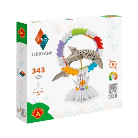 Origami 3D - Delfin ALEX - Alexander