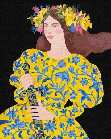 Malowanie po numerach - Odwaga 40x50cm - Ideyka