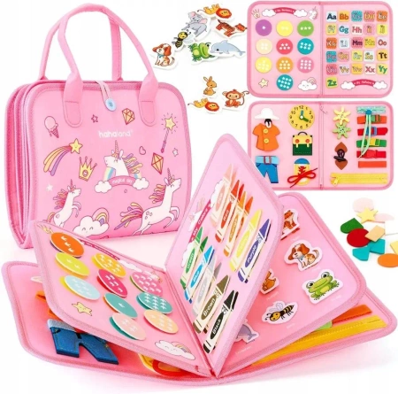 Książeczka sensoryczna - Trifox