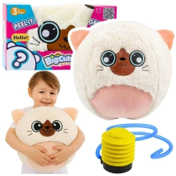 Piłka do skakania kote + pompka 50cm - Leantoys