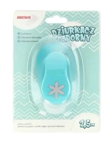 Dziurkacz ozdobny - Kwiatek 2,5cm MIX - Brewis