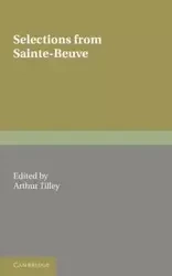 Selections from Sainte-Beuve - Charles Sainte-Beuve Augustin