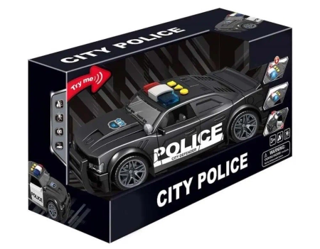 Auto policyjne ze światłem i dźwiękiem - Madej