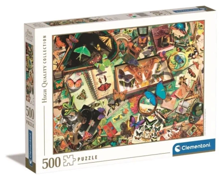 Puzzle 500 HQ The Butterfly Collector - Clementoni