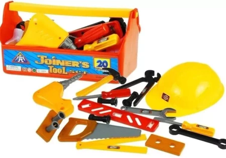 Zestaw narzędzi w skrzynce 20el - Leantoys