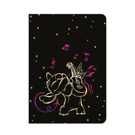 Zeszyt A5 60k. linia Disney Gold Stitch wzór 3 - PATIO
