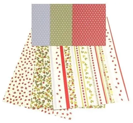 Karton obustronny 300g 24x34cm 3 ark MIX - Galeria Hobby