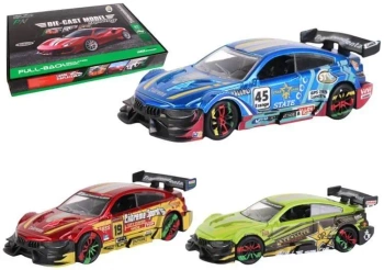 Samochód metalowy 1:36 napęd Super Sport No.2 mix - Pro Kids