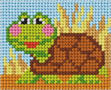 Haft. Moje pierwsze wyszywanie - Żółwik - Anex-bis