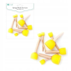 Pędzel gąbka 8szt - Dalprint dpCraft