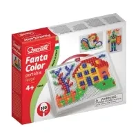 Mozaika Fanta Color portable large domek 300 elementów - Quercetti