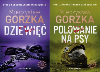 WŚCIEKŁE PSY Mieczysław Gorzka PAKIET Polowanie + Ostatni świt + Dziewięć - Mieczysław Gorzka