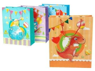 Torebka prezentowa 32x26x10cm MIX - ADAR