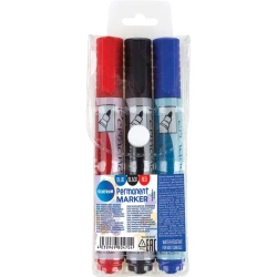 Markery permanentne 3 kolory 80470 - Panta Plast