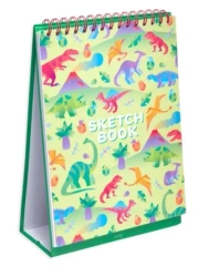 Blok rysunkowy z podstawką Wesołe dinozaury - ooly