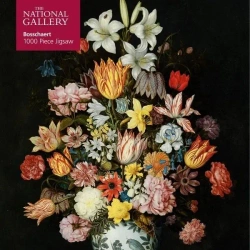 Puzzle 1000 Martwa natura z kwiatów Bosschaert Amb - Praca zbiorowa