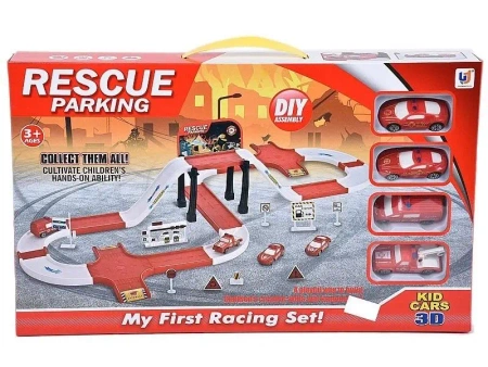 Parking straży pożarnej + 4 pojazdy - ADAR