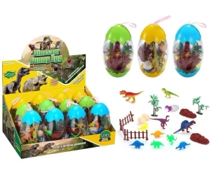Zestaw dinozaurów w jajku - Trifox