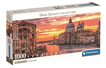 Puzzle 1000 Panorama Grand Canal - Venice - Clementoni
