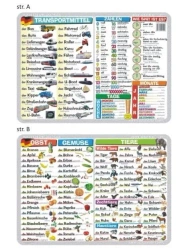 Podkładka edu. 044 -Die Verkhersmittel, das Obst.. - Visual System