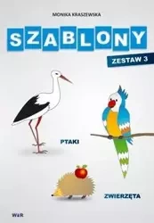 Szablony - Zestaw 3 - Ptaki, zwierzęta - Monika Kraszewska