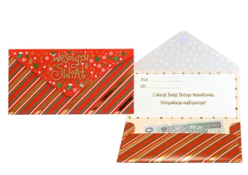 Koperta podarunkowa KOP-001 Boże Narodzenie - Kukartka