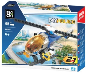 Klocki Blocki MyPolice 2 w 1 95 el. - Icom