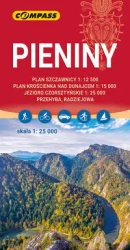 Mapa - Pieniny 1:25 000 - praca zbiorowa