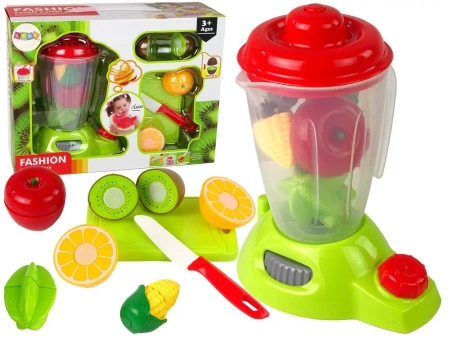 Zestaw blender kielichowy owoce - Leantoys