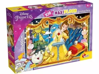 Disney. Puzzle dwustronne Maxi 108 el. - Lisciani