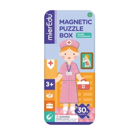 Puzzle magnetyczne Lekarz - mierEdu