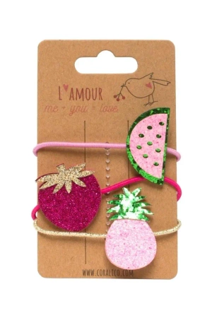 Zestaw gumek z owocami - Coralico