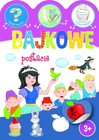 Bajkowe postacie. Zgadywanki, wyklejanki.. - Dorina Auksztulewicz