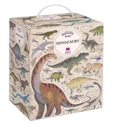 Puzzlove CzuCzu Dinozaury 200 el. puzzle rodzinne - Bright Junior Media