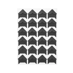 Samoprzylepne narożniki do zdjęć czarne 48szt - Dalprint