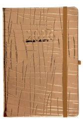 Kalendarz 2026 A5 tygodniowy Jazz złoty - praca zbiorowa