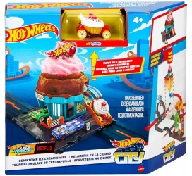 City Zestaw Lodziarnia - Hot Wheels