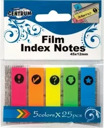 Zakładki indeksujące 45x12mm 25K. - Centrum