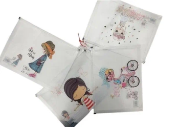 Teczka A4 plastikowa z suwakiem (12szt) - ADAR