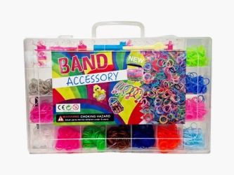 Zestaw kreatywny gumki do tworzenia biżuterii - SWEDE