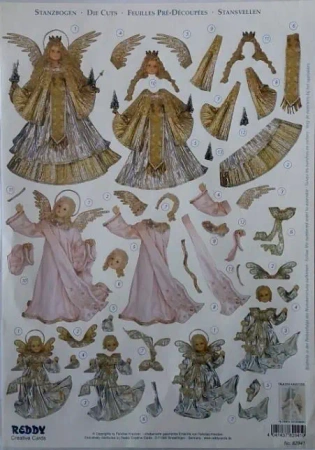 Arkusz do techniki 3D sztancowany 29,7x 21cm - Galeria Hobby