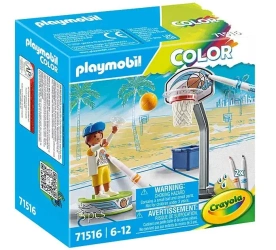 Playmobil Skater z piłką do koszykówki 71516