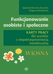 Funkcjonowanie osobiste i społeczne Wiosna w.2022 - Agnieszka Borowska-Kociemba, Małgorzata Krukowska