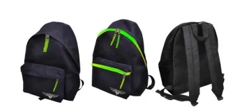 Plecak Sampack czarny z żółtymi elementami - MP Main Paper