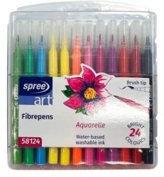 Flamastry pędzelkowe 24 kolory - Koh-I-Noor