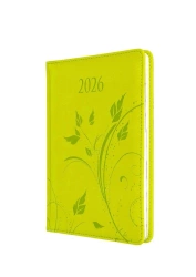 Terminarz 2026 tygod. 13x18,4cm Vivella kwiaty MIX - Artsezon