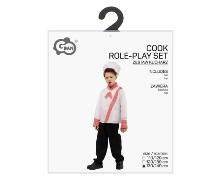 Strój dla dzieci Kucharz 130/140cm - Godan