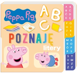 Poznaję… Litery. Świnka Peppa - Opracowanie zbiorowe