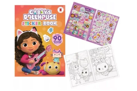 CCG Gabby kolorowanka z naklejkami 45418
