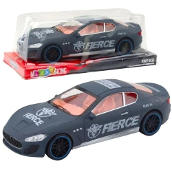 Samochód sportowy napęd na tył szary - Leantoys